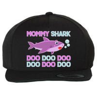 Mommy Shark Doo Doo Doo Wool Snapback Cap