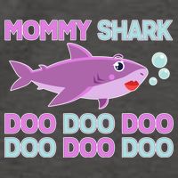 Mommy Shark Doo Doo Doo Vector Backpack