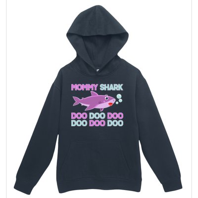 Mommy Shark Doo Doo Doo Urban Pullover Hoodie