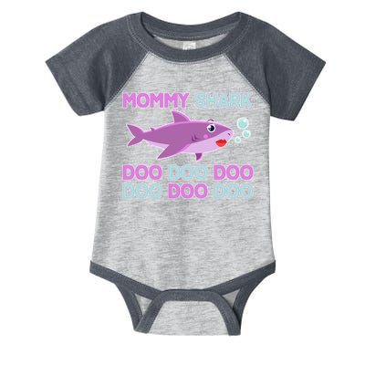 Mommy Shark Doo Doo Doo Infant Baby Jersey Bodysuit