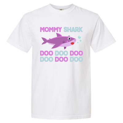 Mommy Shark Doo Doo Doo Garment-Dyed Heavyweight T-Shirt