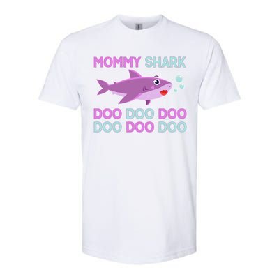 Mommy Shark Doo Doo Doo Softstyle® CVC T-Shirt