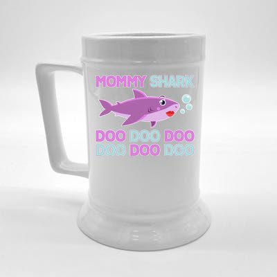 Mommy Shark Doo Doo Doo Beer Stein