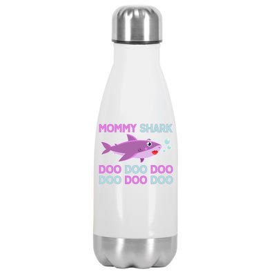 Mommy Shark Doo Doo Doo Stainless Steel Insulated Water Bottle