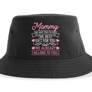 Mommy We Have Tried To Find The Best Gift For You Sustainable Bucket Hat