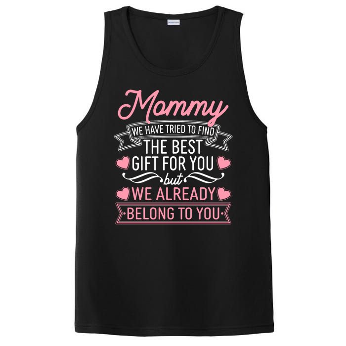 Mommy We Have Tried To Find The Best Gift For You PosiCharge Competitor Tank