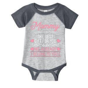 Mommy We Have Tried To Find The Best Gift For You Infant Baby Jersey Bodysuit