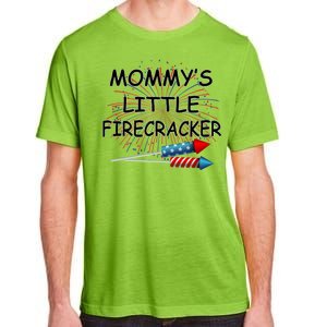 Mommy's little Firecracker Adult ChromaSoft Performance T-Shirt