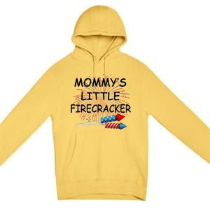 Mommy's little Firecracker Premium Pullover Hoodie