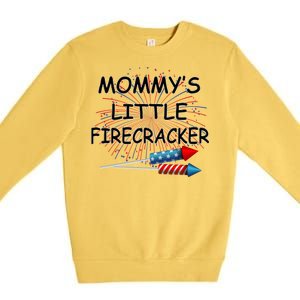 Mommy's little Firecracker Premium Crewneck Sweatshirt