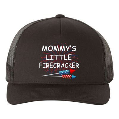 Mommy's little Firecracker Yupoong Adult 5-Panel Trucker Hat