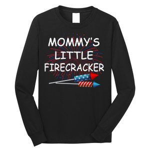 Mommy's little Firecracker Long Sleeve Shirt