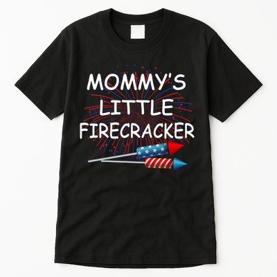 Mommy's little Firecracker Tall T-Shirt