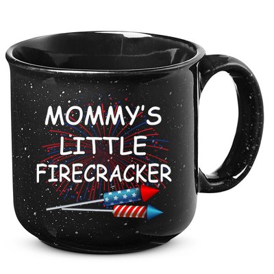 Mommy's little Firecracker 15oz Campfire Ceramic Mug