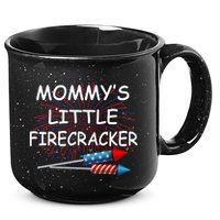 Mommy's little Firecracker 15oz Campfire Ceramic Mug