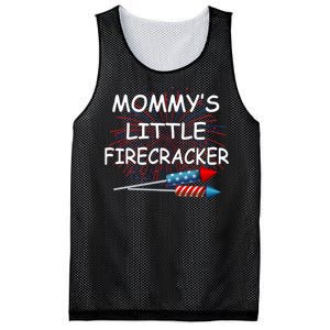 Mommy's little Firecracker Mesh Reversible Basketball Jersey Tank