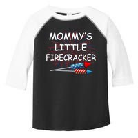Mommy's little Firecracker Toddler Fine Jersey T-Shirt