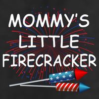 Mommy's little Firecracker Golf Towel