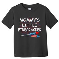 Mommy's little Firecracker Toddler T-Shirt