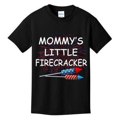 Mommy's little Firecracker Kids T-Shirt