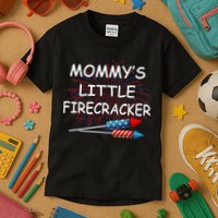 Mommy's little Firecracker Kids T-Shirt