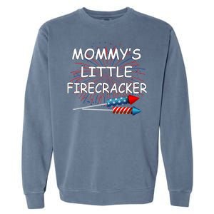 Mommy's little Firecracker Garment-Dyed Sweatshirt