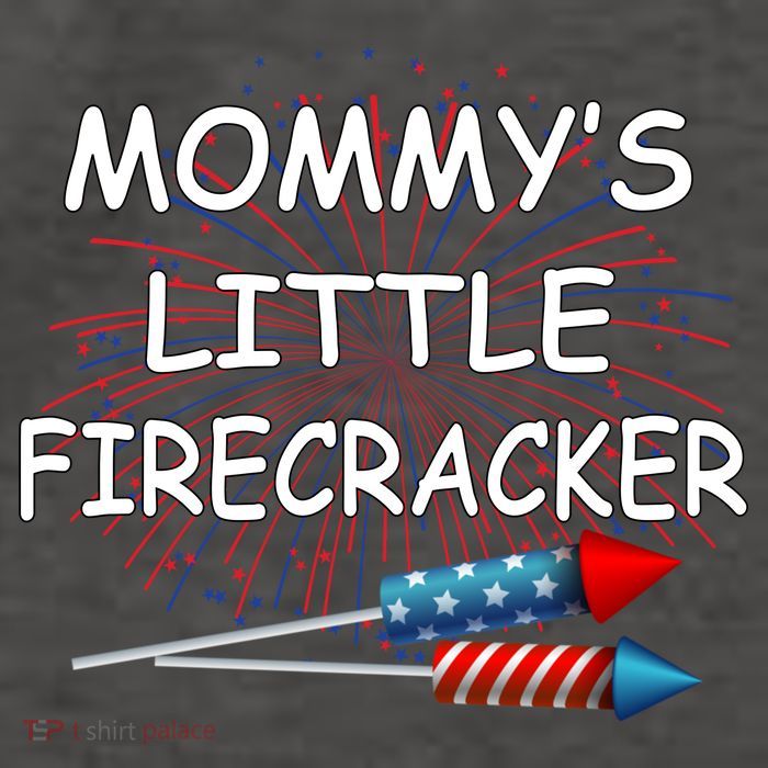 Mommy's little Firecracker Vector Backpack