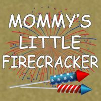 Mommy's little Firecracker Garment-Dyed Women's Muscle Tee