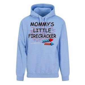 Mommy's little Firecracker Unisex Surf Hoodie