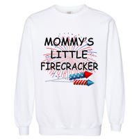 Mommy's little Firecracker Garment-Dyed Sweatshirt