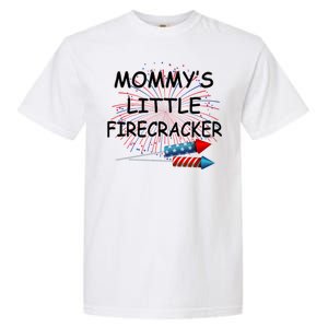 Mommy's little Firecracker Garment-Dyed Heavyweight T-Shirt