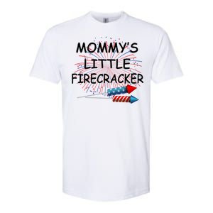 Mommy's little Firecracker Softstyle CVC T-Shirt