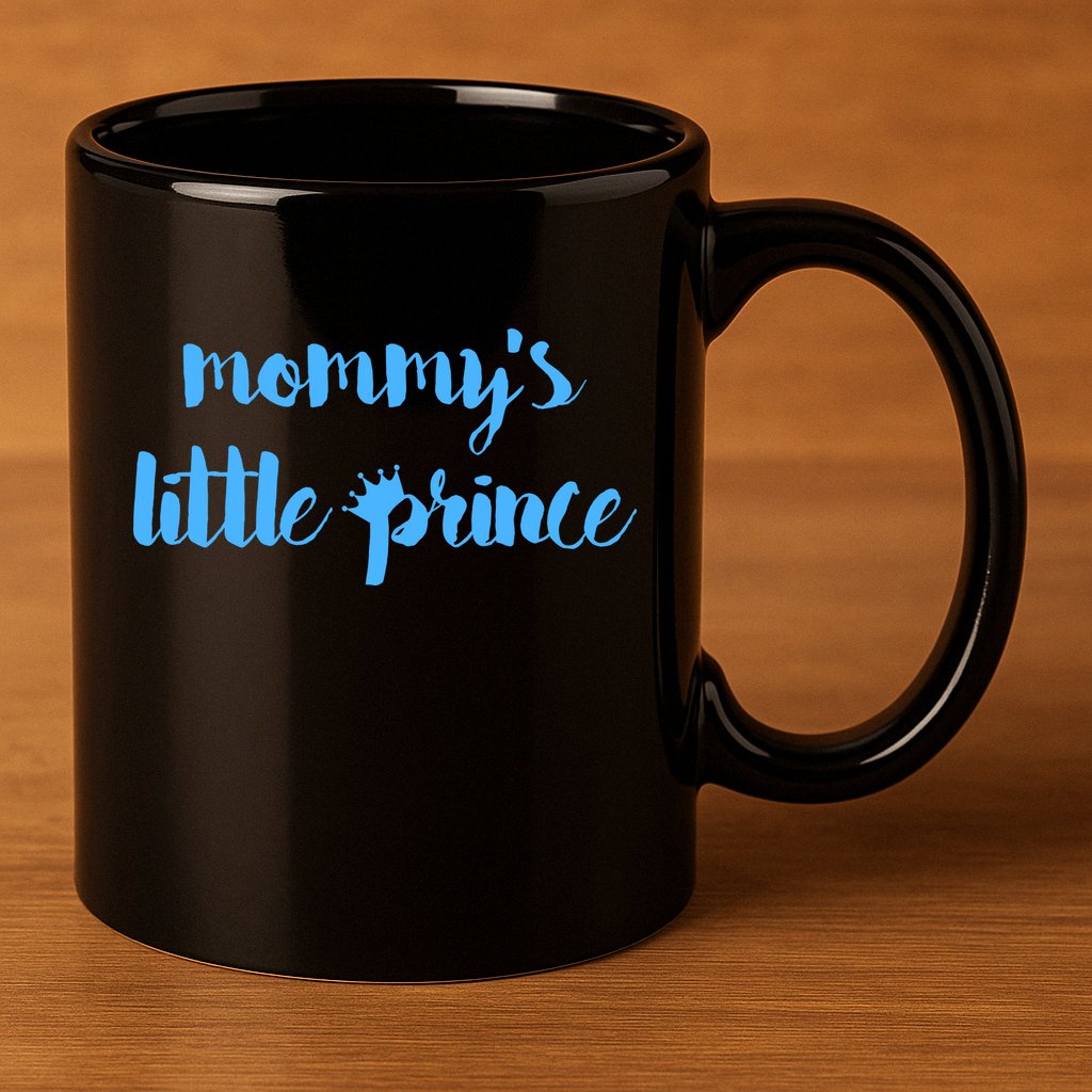 Mommy's Little Prince 11oz C Handle Ceramic Mug