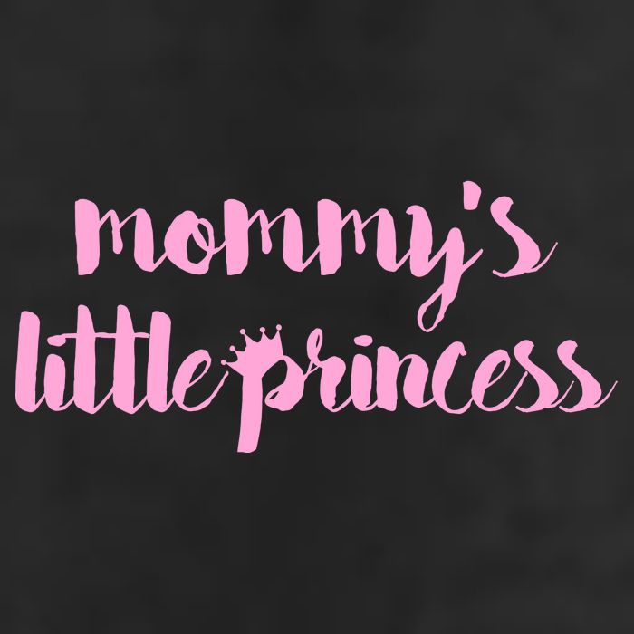 Mommy's Little Princess 7 Panel Mesh Trucker Snapback Hat