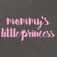 Mommy's Little Princess Cotton Canvas Backpack