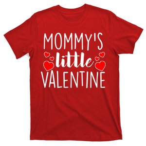 Mommy's Little Valentine Hearts Love T-Shirt