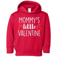 Mommy's Little Valentine Hearts Love Toddler Hoodie