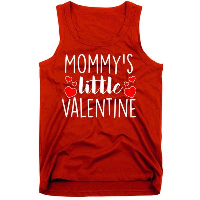 Mommy's Little Valentine Hearts Love Tank Top