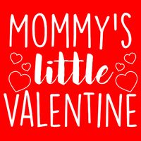 Mommy's Little Valentine Hearts Love Tank Top