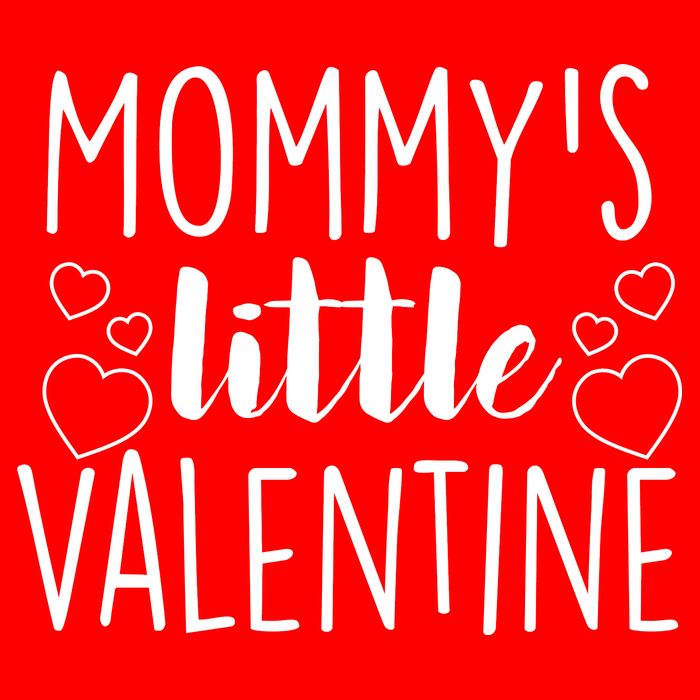 Mommy's Little Valentine Hearts Love Tank Top