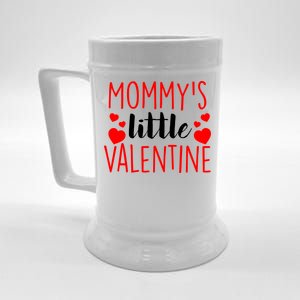 Mommy's Little Valentine Hearts Love Beer Stein