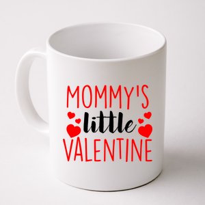 Mommy's Little Valentine Hearts Love Coffee Mug