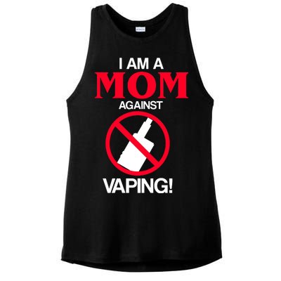 Moms Against Vaping Ladies PosiCharge Tri-Blend Wicking Tank