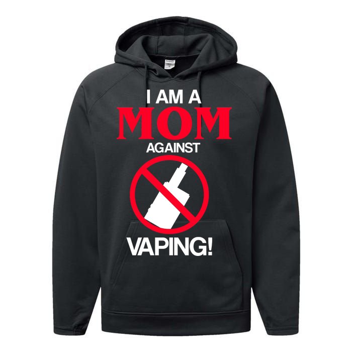 Moms Against Vaping Performance Fleece Hoodie