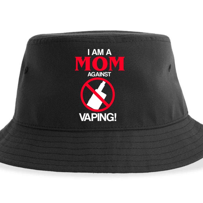 Moms Against Vaping Sustainable Bucket Hat