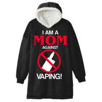 Moms Against Vaping Hooded Wearable Blanket