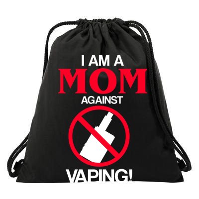 Moms Against Vaping Drawstring Bag