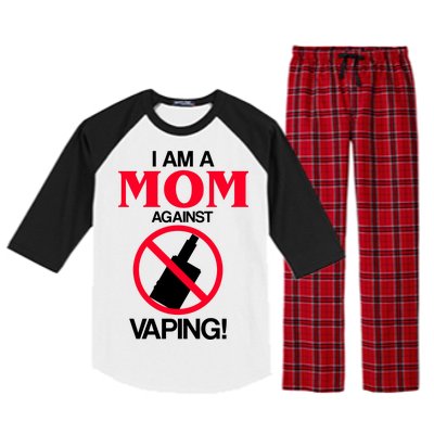 Moms Against Vaping Raglan Sleeve Pajama Set