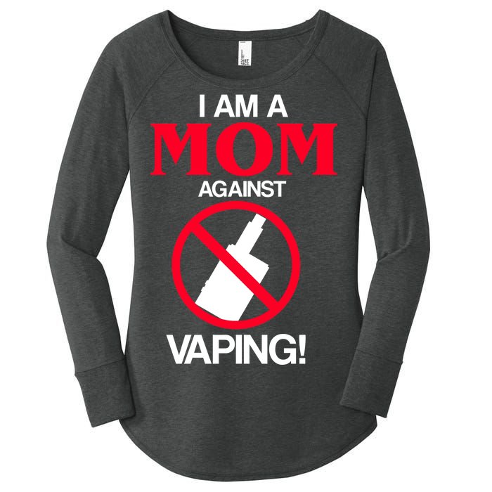 Moms Against Vaping Women's Perfect Tri Tunic Long Sleeve Shirt