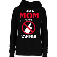 Moms Against Vaping Womens Funnel Neck Pullover Hood